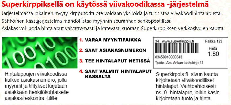 Viivakoodikassa